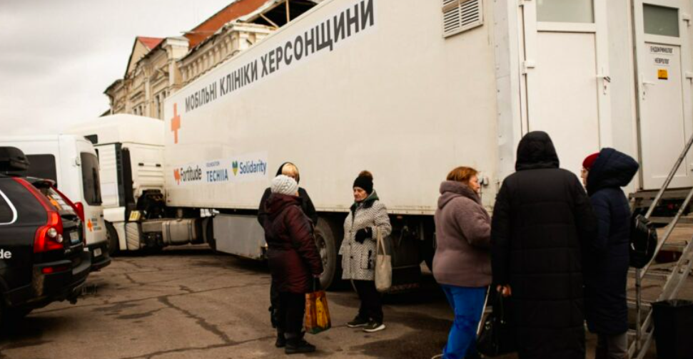 Як мобільні клініки Fortitude допомагають жителям деокупованих територій